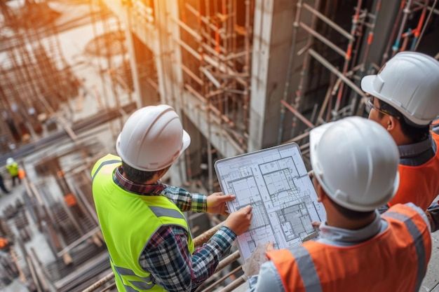 Professional team collaboration